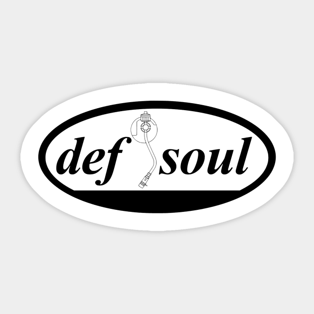 Def Soul Sticker by MindsparkCreative